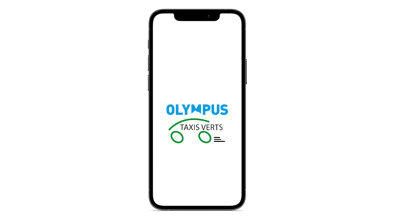 Taxis Verts in de Olympus-app